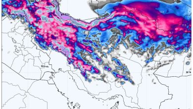هفته پربارش در راه است؛ بارش‌های بالای ۱۰۰ میلی‌متر در برخی نقاط کشور